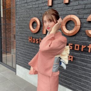 学割着物ピンク