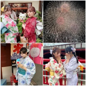 令和服の足立花火大会浴衣レンタルのお知らせ